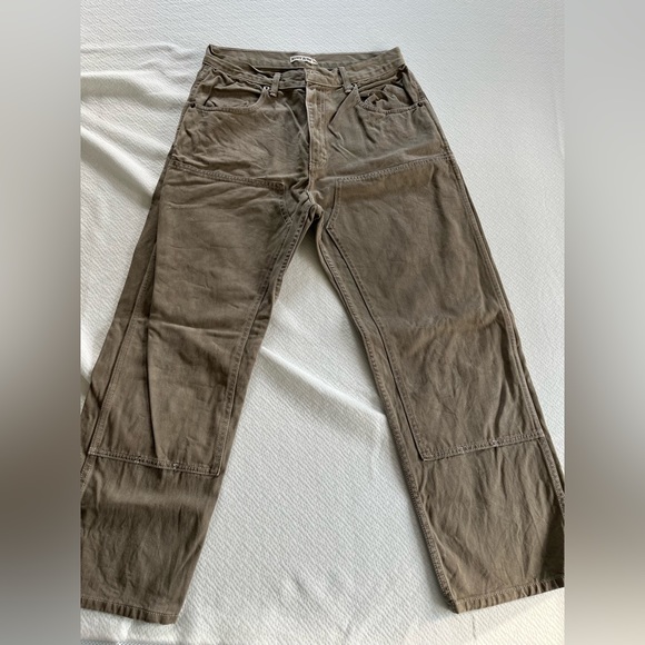 Rudy Jude Denim - Rudy Jude Utility Jeans - RJ size 4 - plant dyed Moss